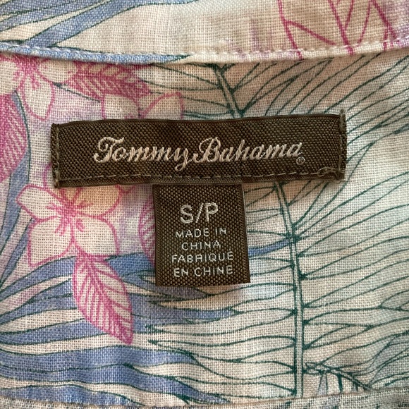 Tommy Bahama Linen Camp Shirt - Picture 8 of 8